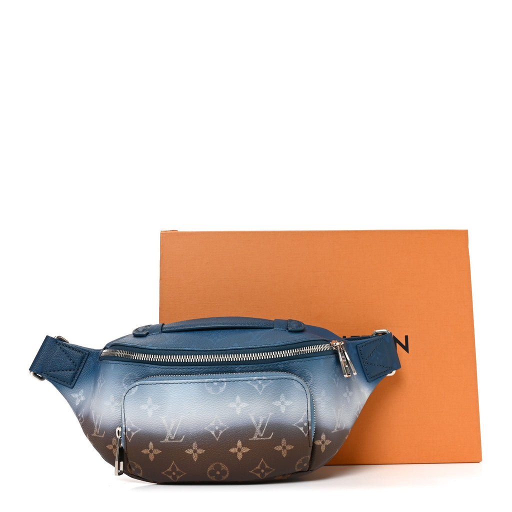 Monogram Pigment Rush Bumbag Blue