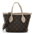 Monogram Neverfull Inside Out Bandouliere BB Limestone