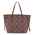 Jacquard Since 1854 Neverfull MM Bordeaux