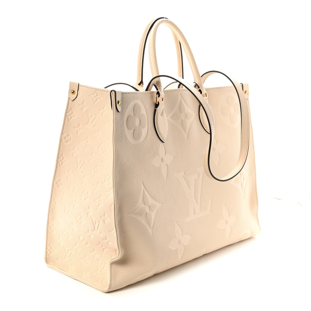 Empreinte Monogram Giant Onthego GM Creme