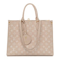 Empreinte Monogram Spring In The City Onthego MM Beige Pink Yellow