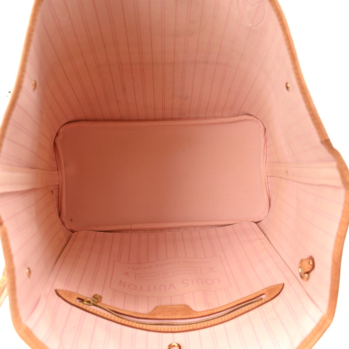 Damier Azur Neo Neverfull MM Rose Ballerine