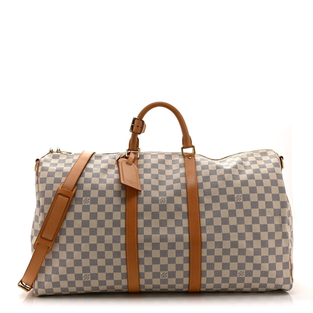 Damier Azur Keepall Bandouliere 55