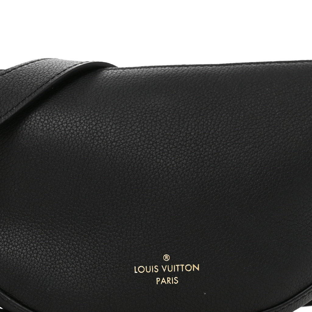 Smooth Calfskin Low Key Bumbag Black