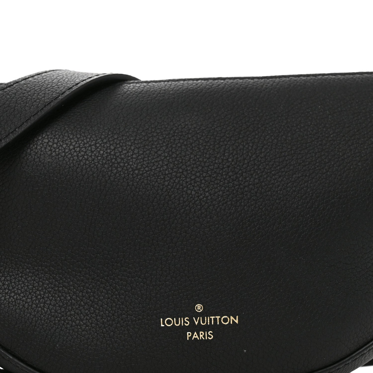 Smooth Calfskin Low Key Bumbag Black