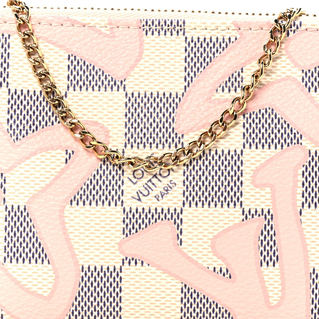 Damier Azur Tahitienne Mini Pochette Accessories