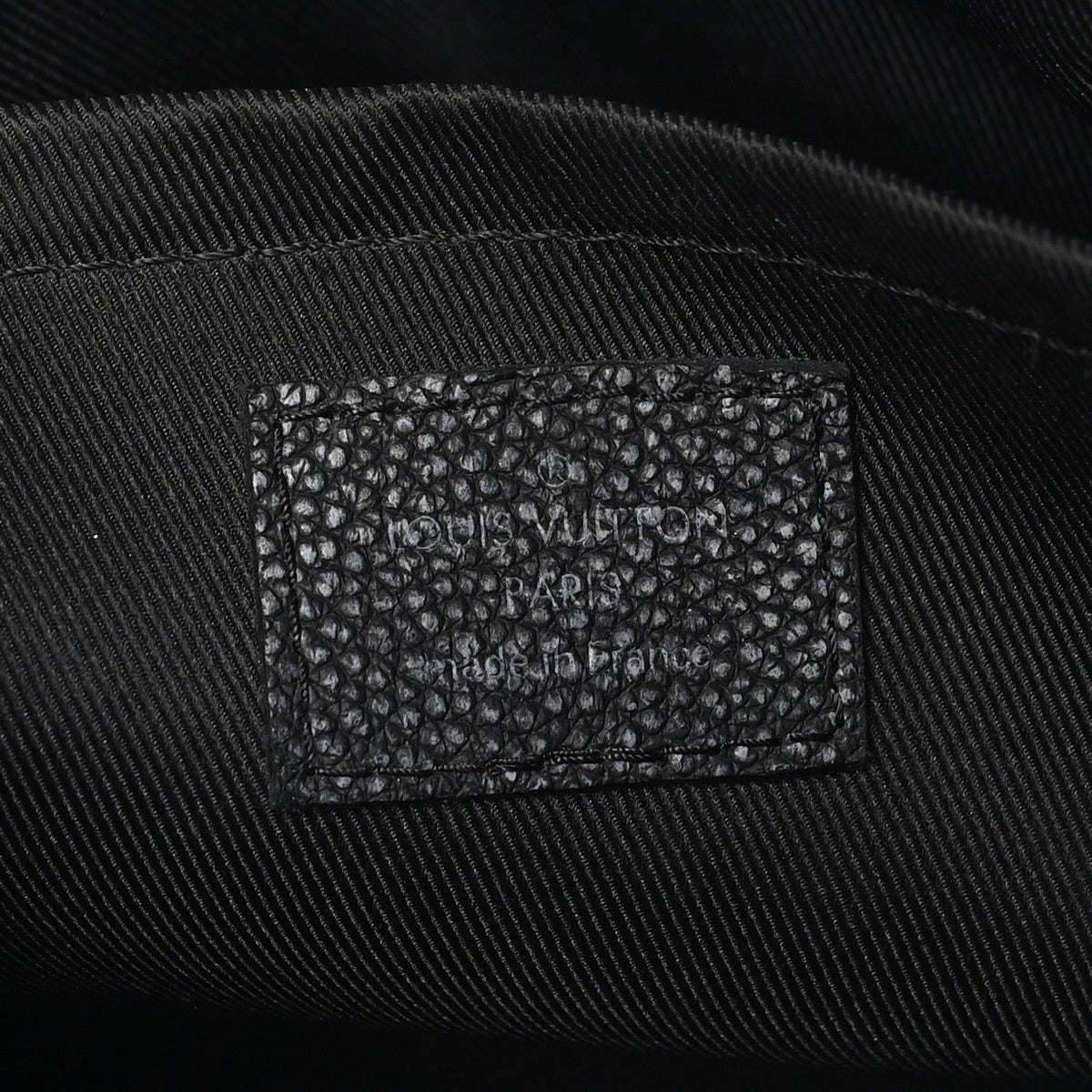 Cowhide Faded Monogram City Keepall Charcoal