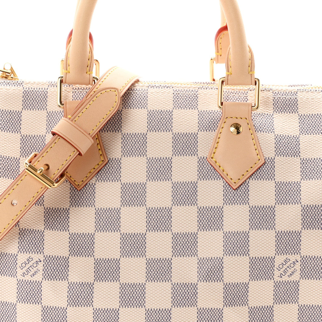 Damier Azur Speedy Bandouliere 25