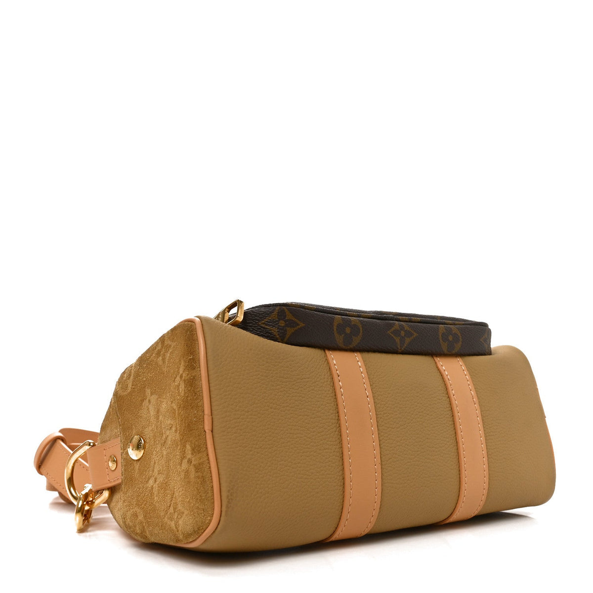 Taurillon Suede Monogram Cargo Keepall Bandouliere 25