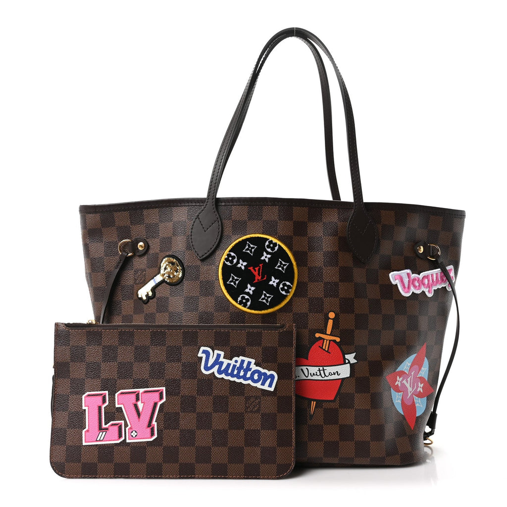 Damier Ebene Travel Stickers Neo Neverfull MM