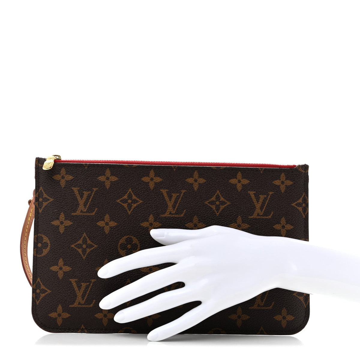 Monogram Neverfull MM GM Pochette Cherry