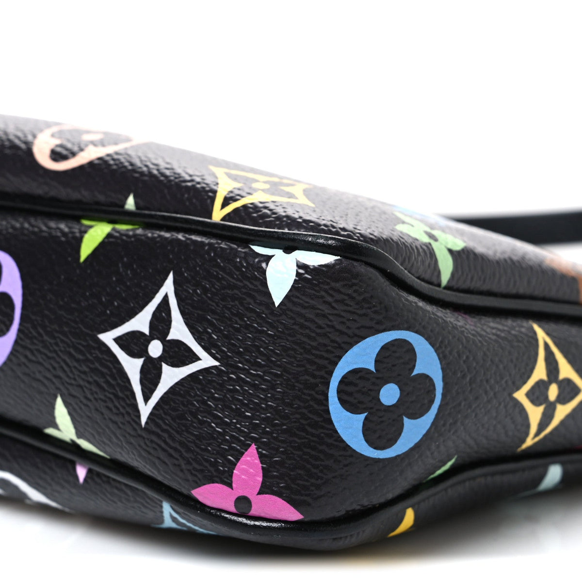 LV X TM Monogram Multicolor Pochette Accessories Black