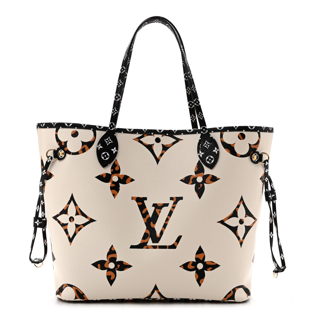 Monogram Giant Jungle Neverfull MM Ivory