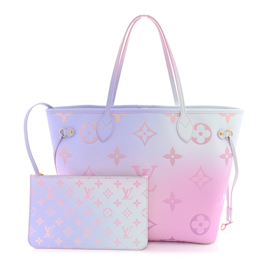 Monogram Giant Spring In The City Neverfull MM Sunrise Pastel