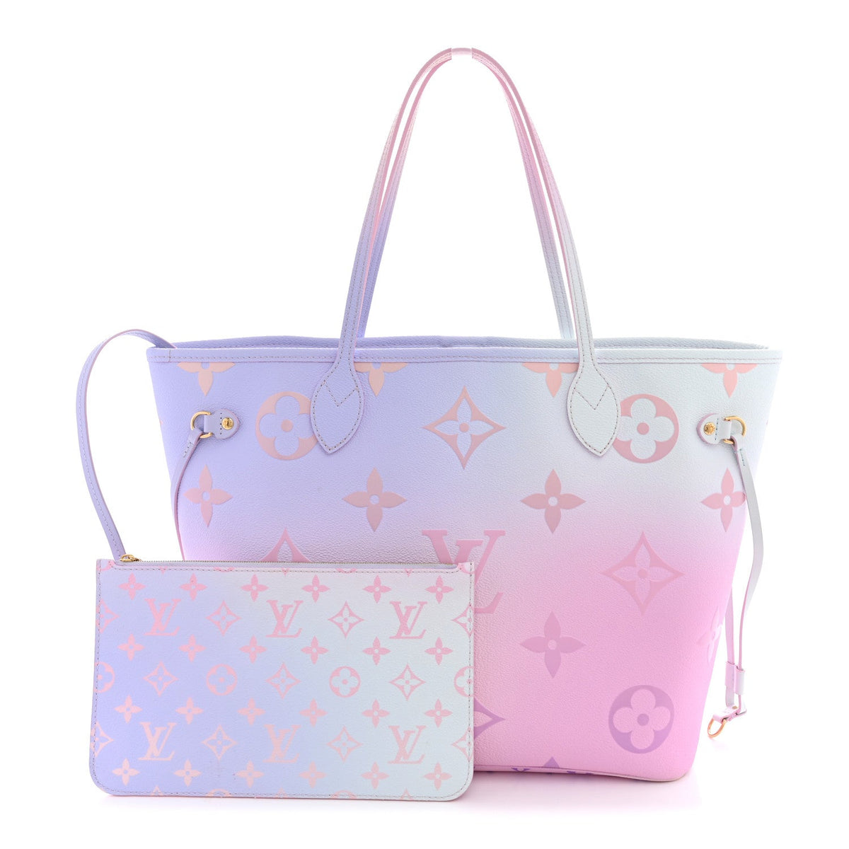 Monogram Giant Spring In The City Neverfull MM Sunrise Pastel