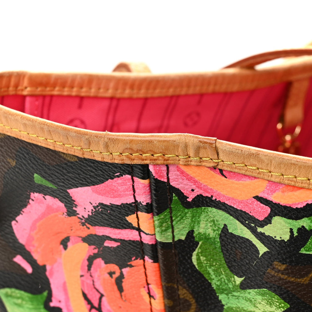 Monogram Roses Neverfull MM