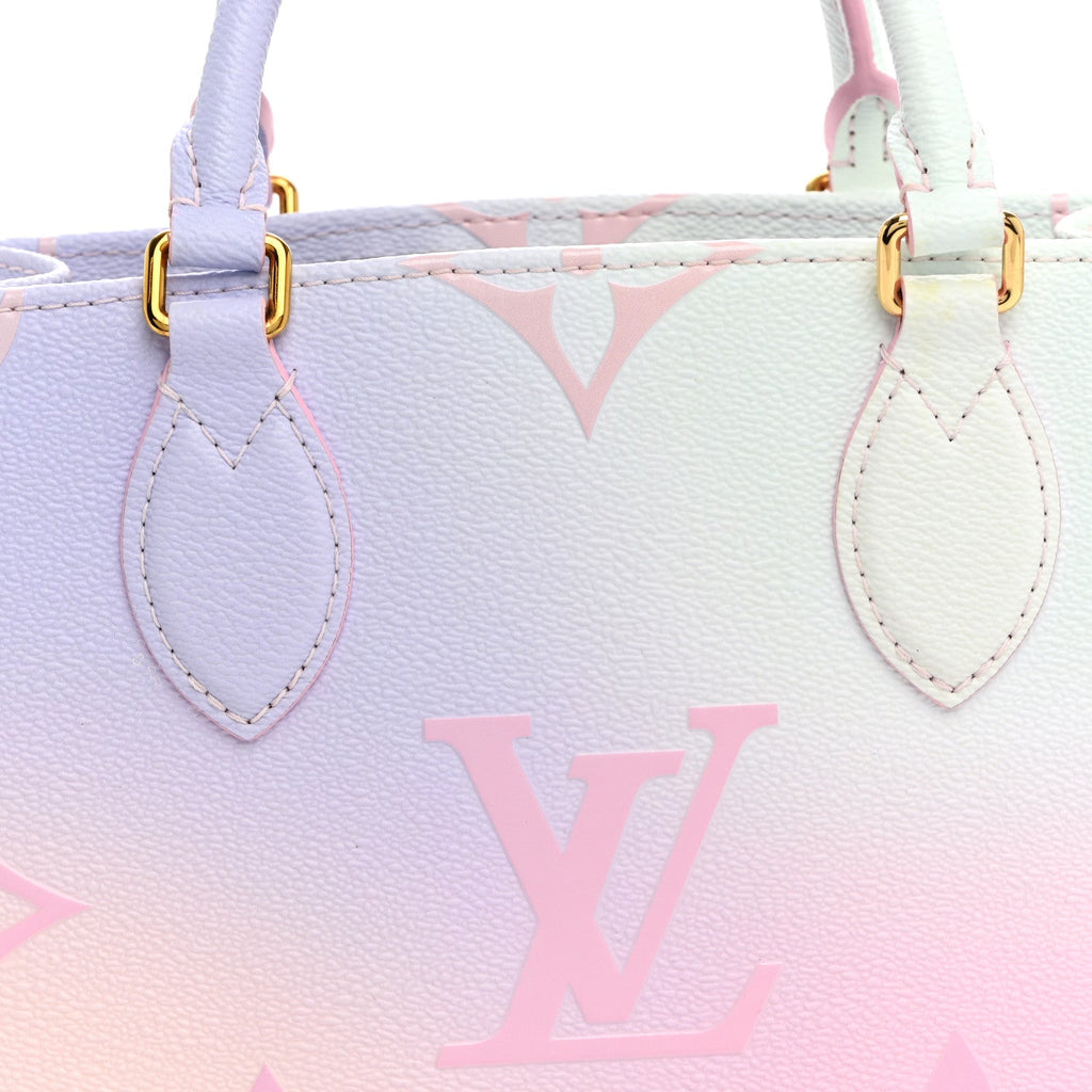 Monogram Giant Spring In The City Onthego PM Sunrise Pastel