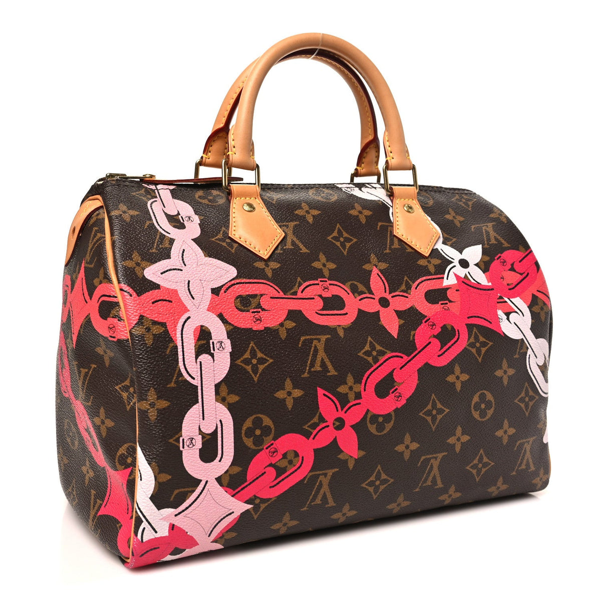 Monogram Roses Speedy 30