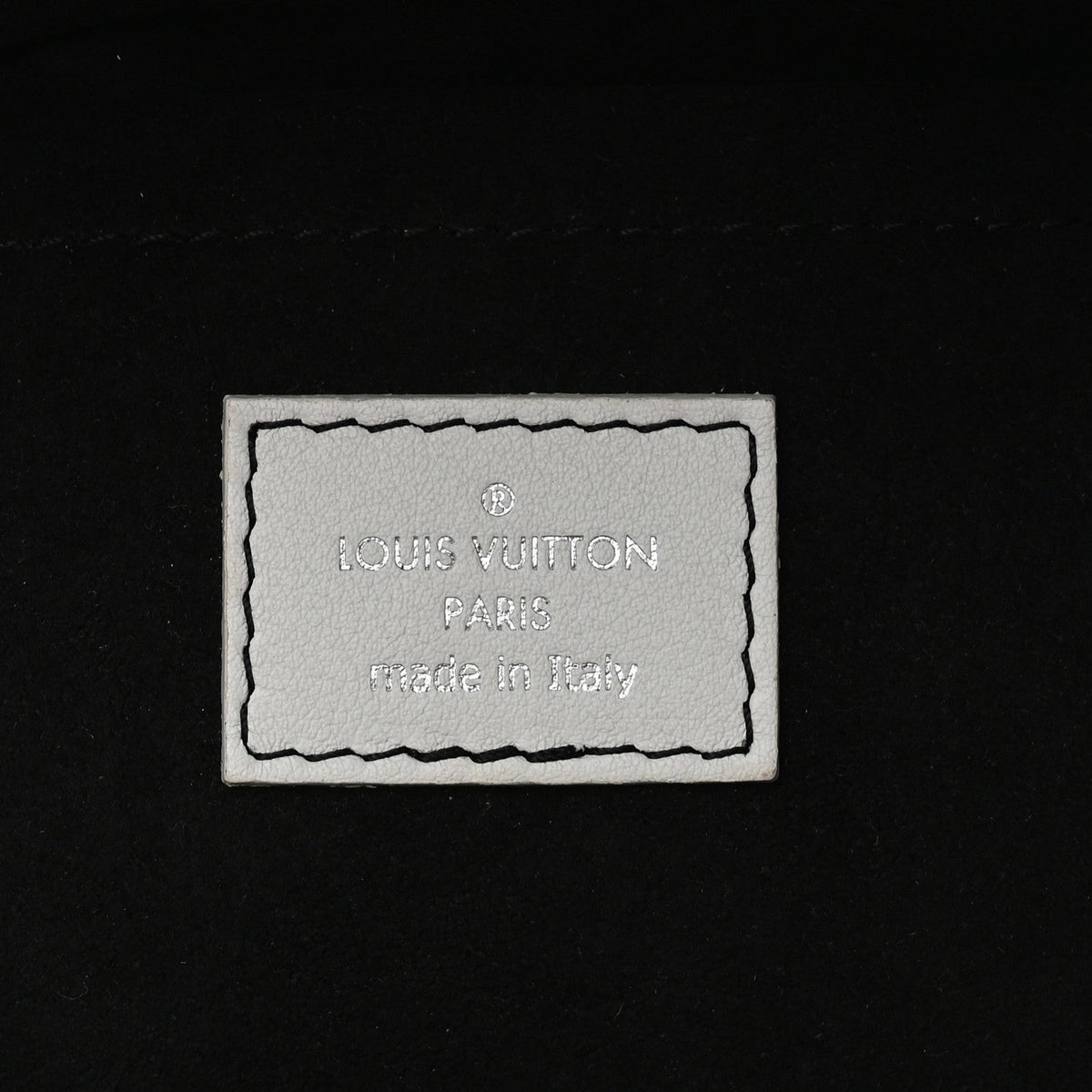 Calfskin Monogram LV Airline Palm Springs Backpack PM White