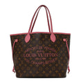 Monogram Articles de Voyage Ikat Neverfull MM Rose Velours