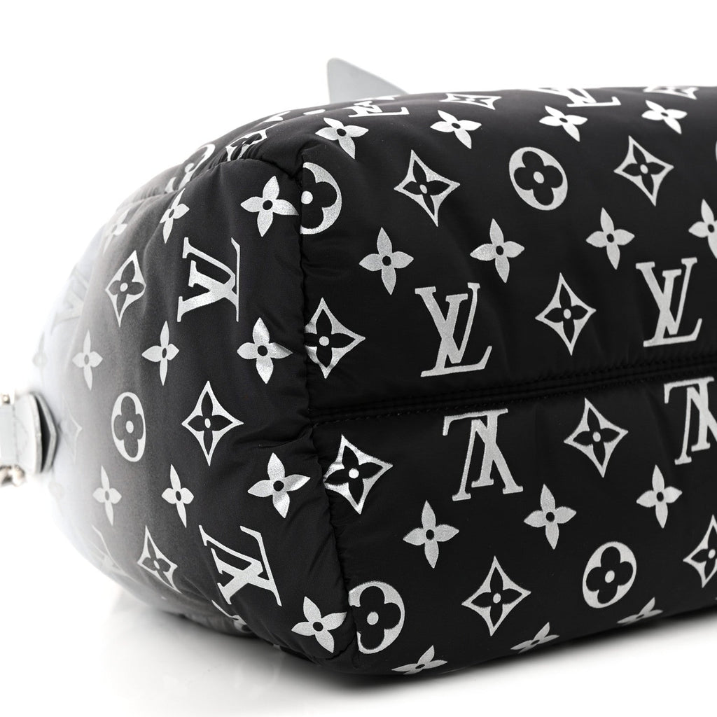 Nylon Monogram Gradient LV Snow Speedy Bandouliere 25 Frost