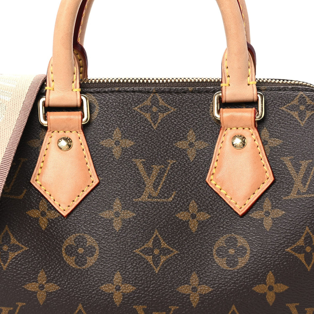 Monogram Speedy Bandouliere 20 Beige