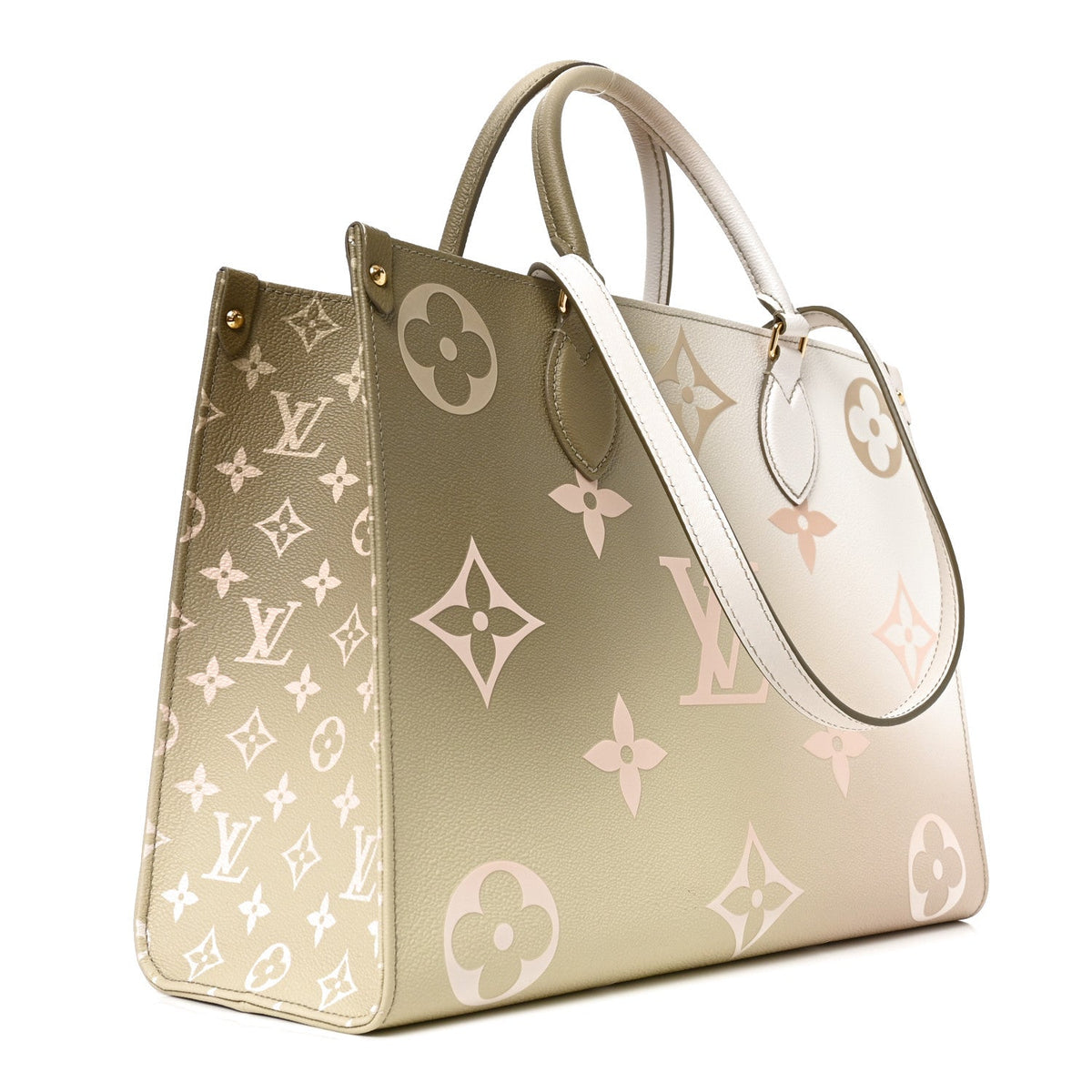 Monogram Giant Spring In The City OnTheGo MM Sunset Kaki