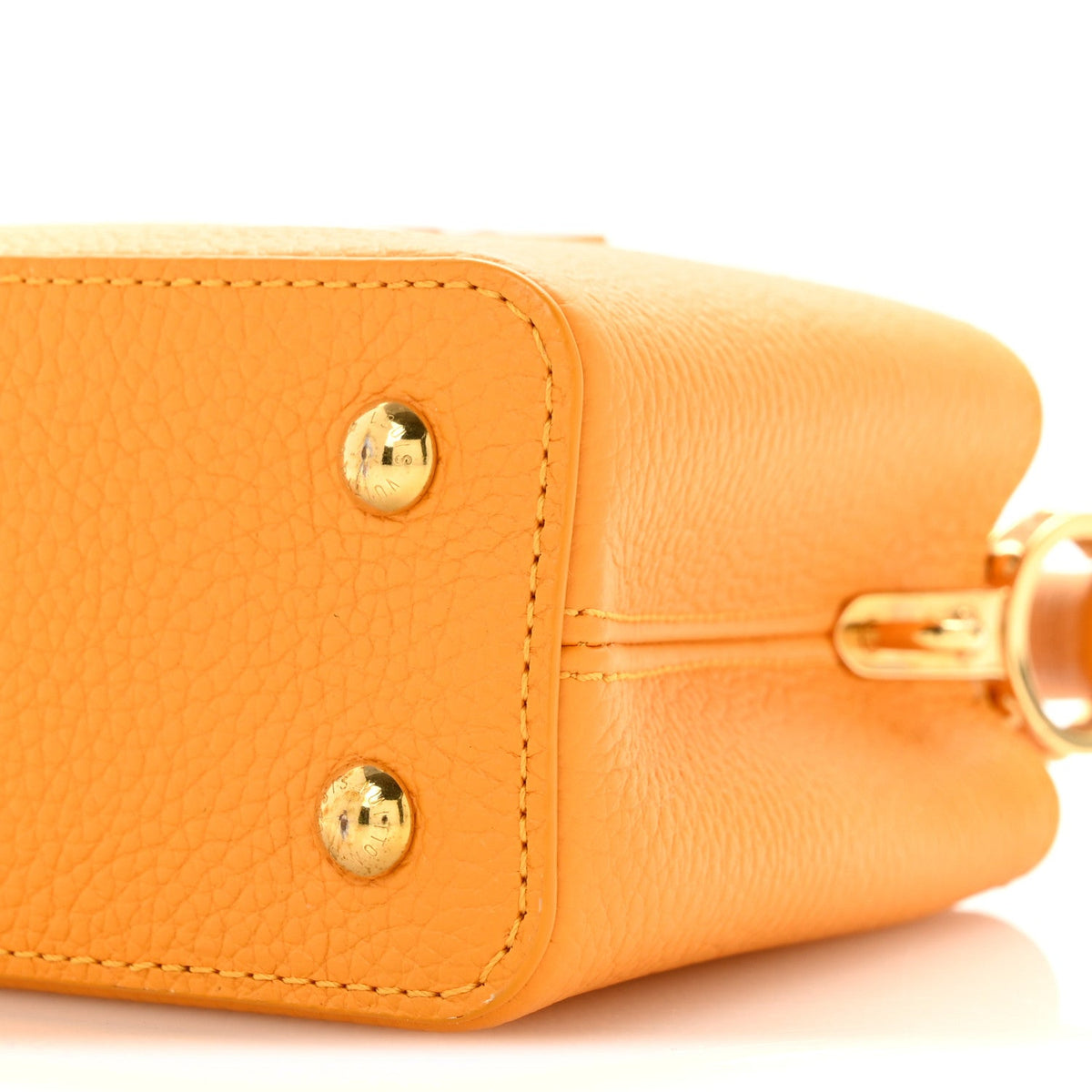 Taurillon Mini Capucines Sunbeam Yellow