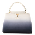 Taurillon Capucines PM Blue Marine